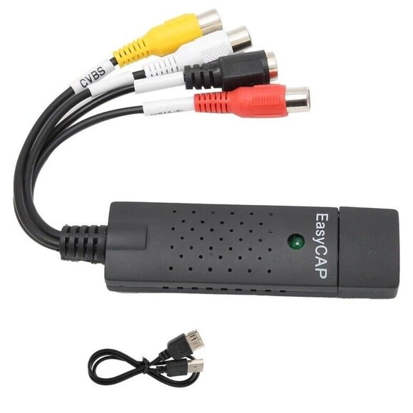 Easy Capture 2.0 Video Adapter With Audio Capture Edit High Quality Video Audio - Picture 10 of 12